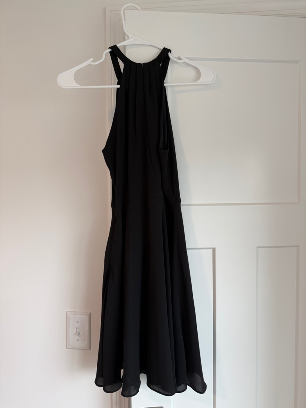 Express Black Halter Dress
